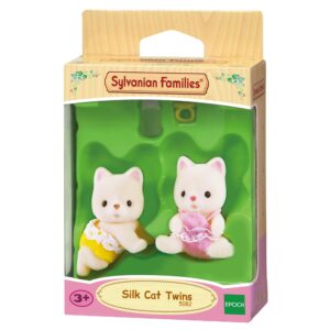 Sylvanian Families 5082 Silk Cat Twins, Multicolor
