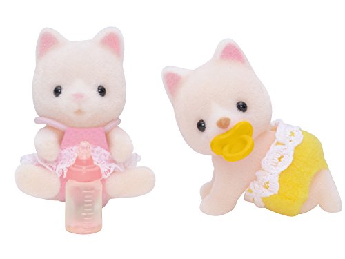 Sylvanian Families 5082 Silk Cat Twins, Multicolor - Image 3