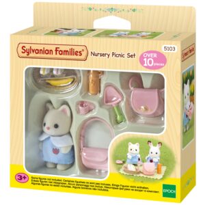 Sylvanian Families 5103 Nursery Picnic Set, Multicolor