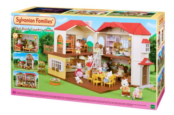 Sylvanian Families 5302 Red Roof Country Home, Multi-coloured